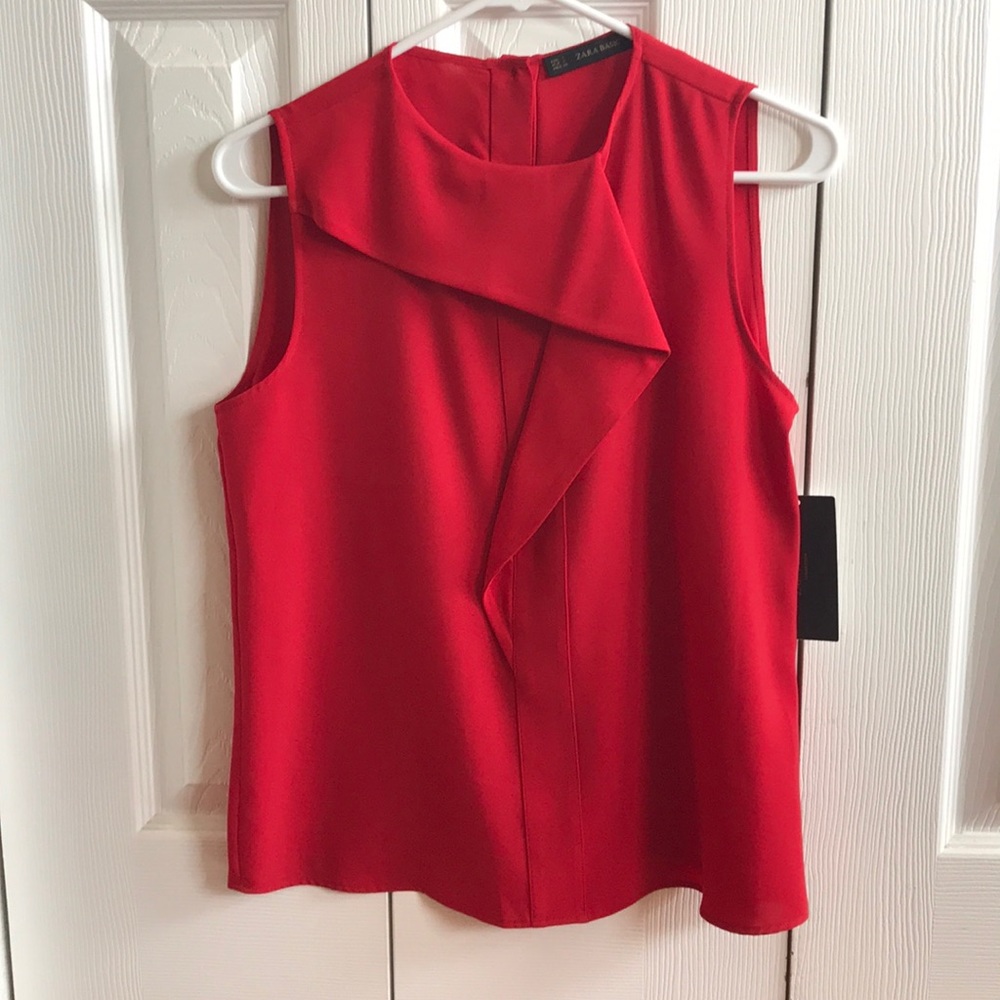 NWT ZARA sleeveless blouse top